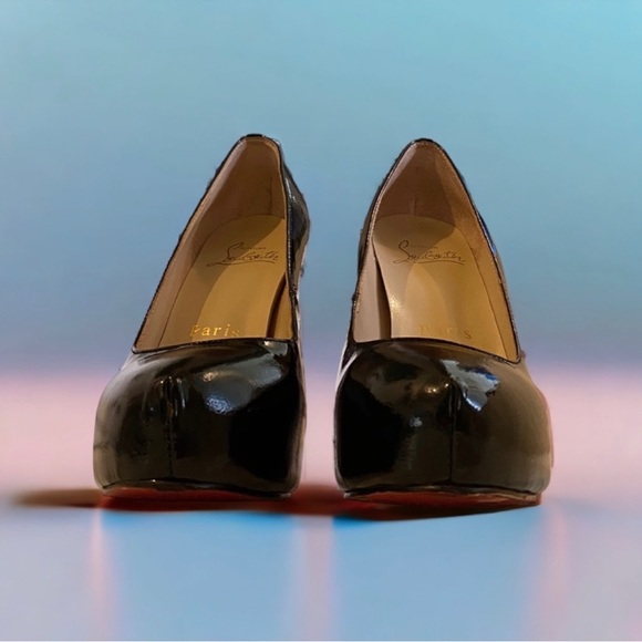 Christian Louboutin Rolando Patent Leather Heels - Picture 6 of 7